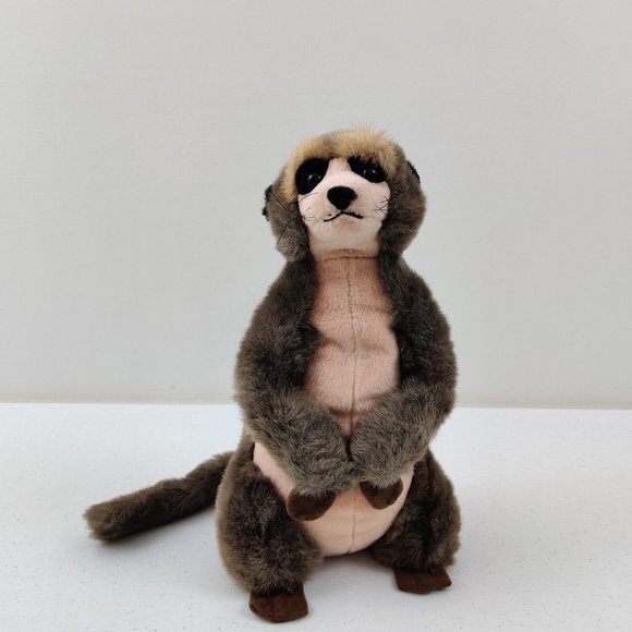 K & M Toys Km International Brown Gray Meerkat Realistic Stuffed